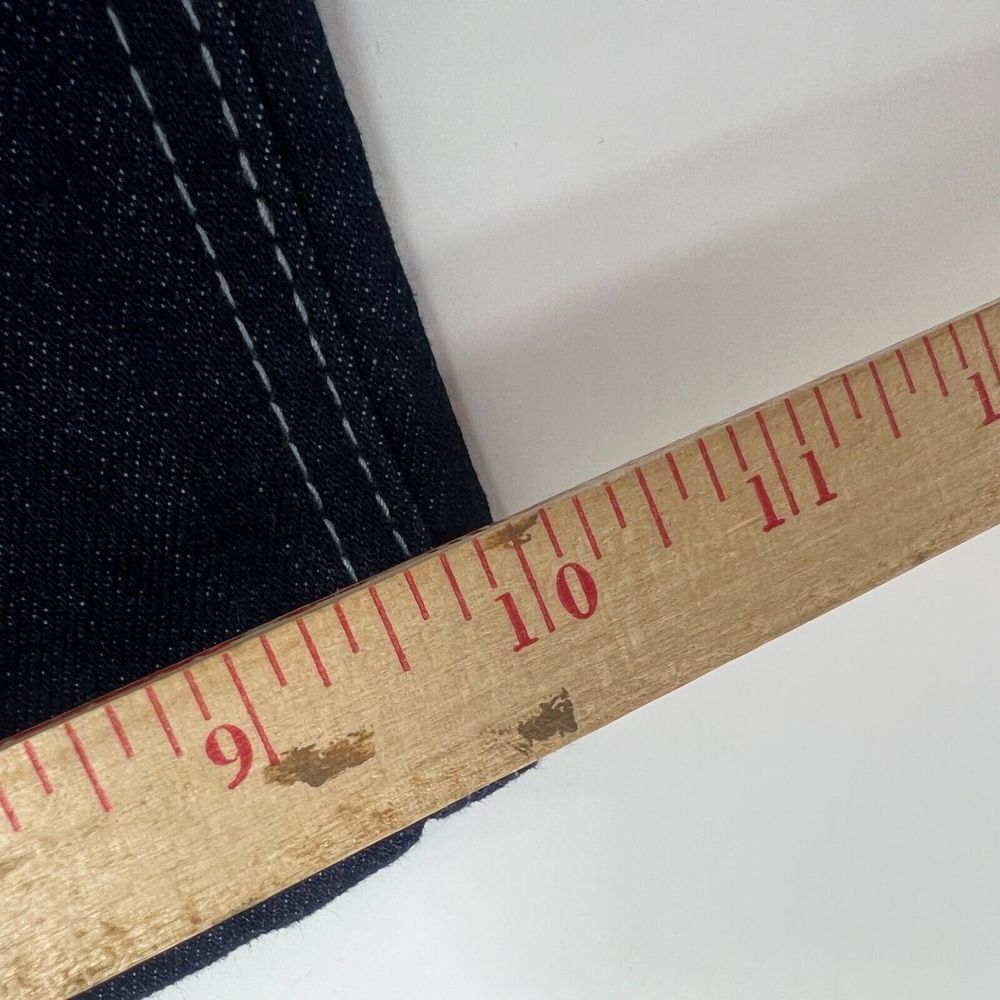 Juicy Couture Jeans Women 5/27 Blue Abbot Stone Hammerloop Rinse‎ Wide Leg JC643 - Picture 11 of 13